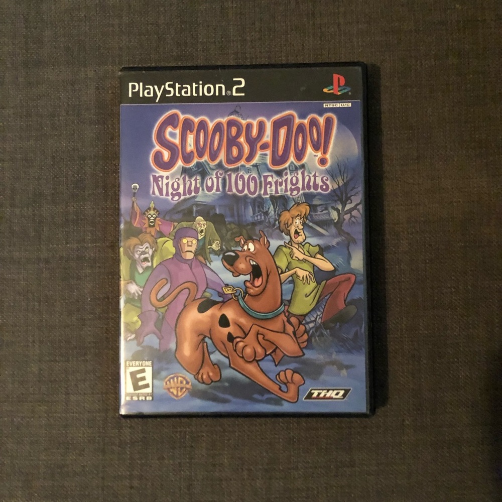 Scooby Doo Night Of 100 Frights Playstation 2 Sony PS2 Game